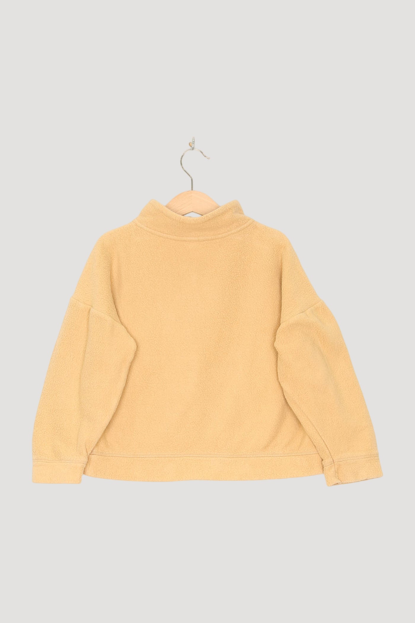 Secondhand Fleece-Troyer aus reiner Bio-Baumwolle