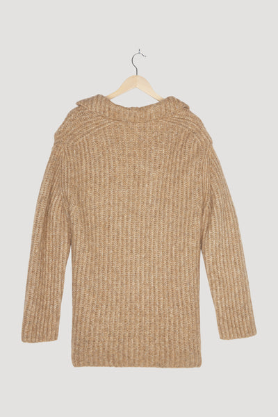 Secondhand Strickjacke aus Alpaka mit Bio-Baumwolle