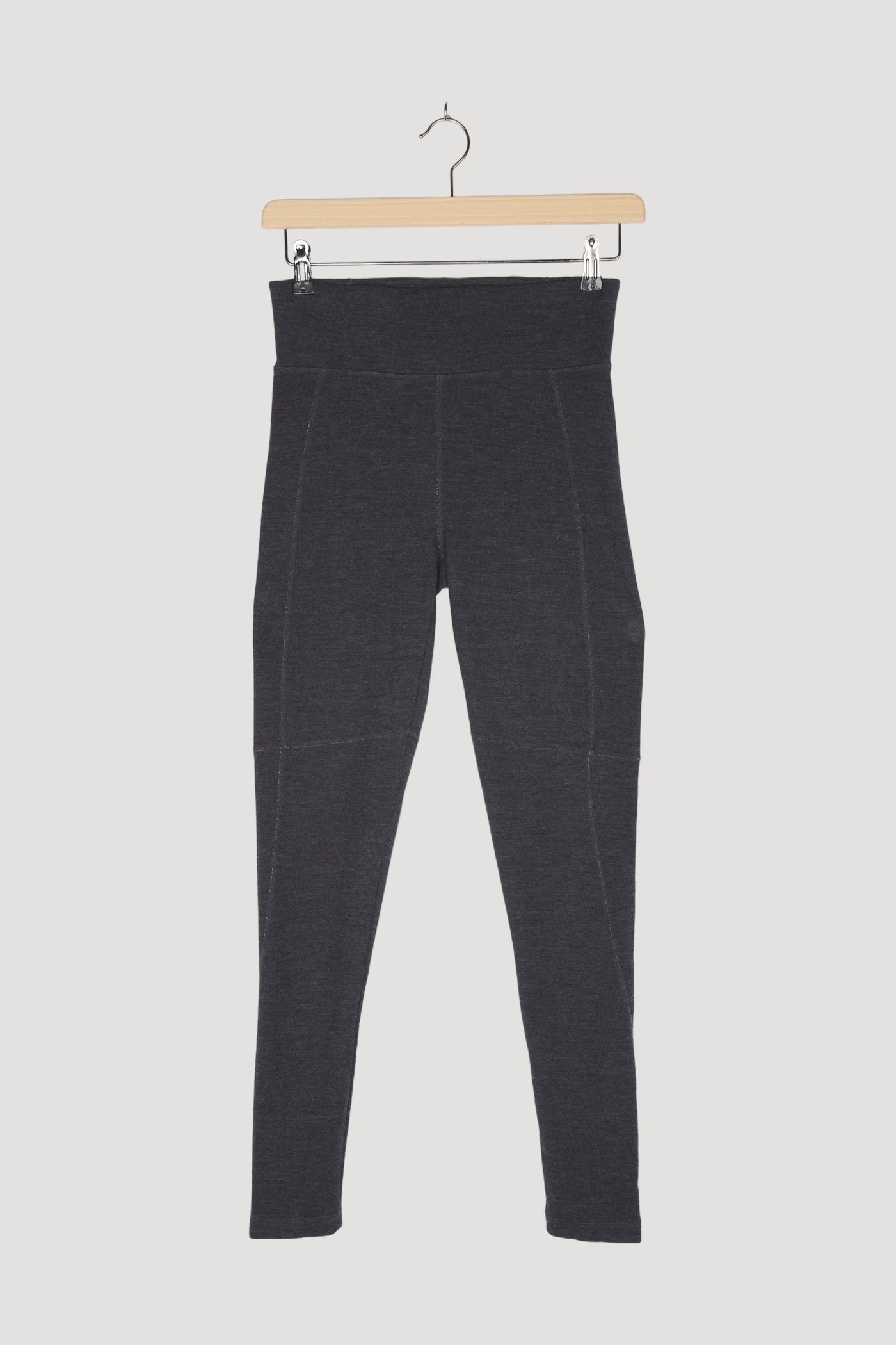 Secondhand Leggings aus Bio-Schurwolle mit Bio-Baumwolle