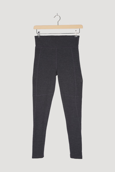 Secondhand Leggings aus Bio-Schurwolle mit Bio-Baumwolle