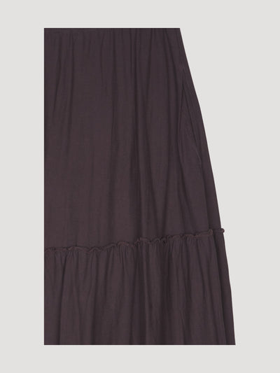 Secondhand Maxi-Rock aus reiner Bio-Baumwolle