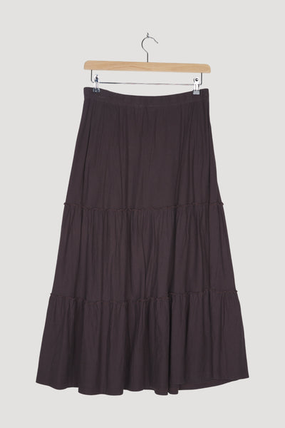 Secondhand Maxi-Rock aus reiner Bio-Baumwolle