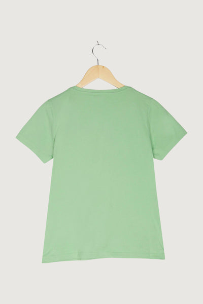 Secondhand V-Shirt aus reiner Bio-Baumwolle