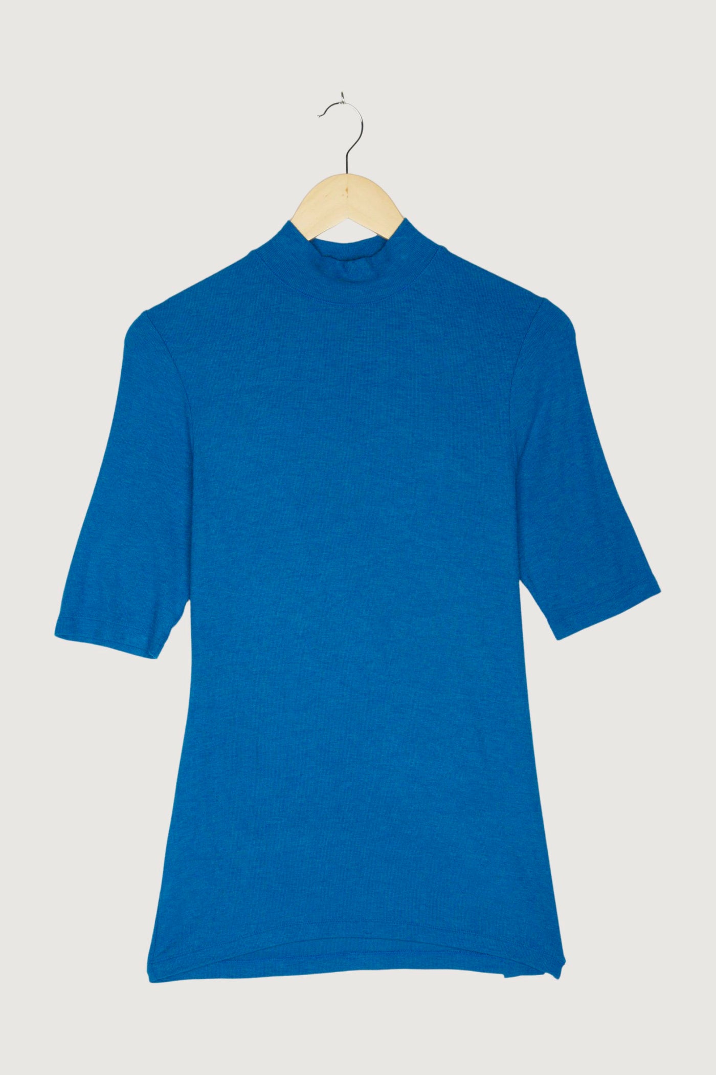 Secondhand Halbarm-Shirt aus Tencel™ Modal mit Schurwolle