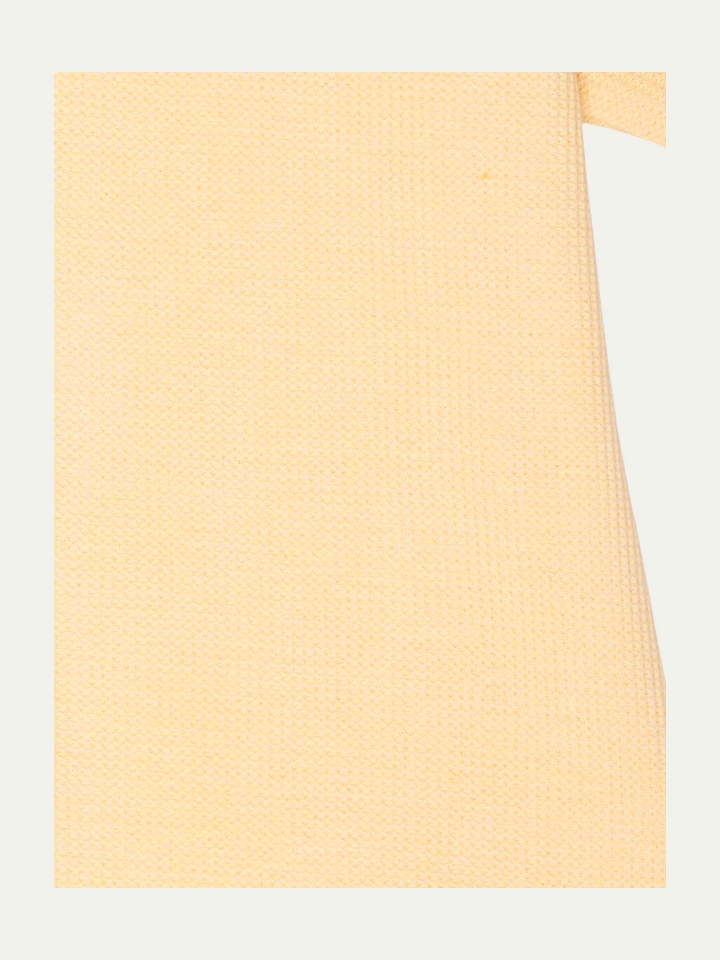 Second Hand Pflanzengefärbtes Piqué-Shirt mit Kapok