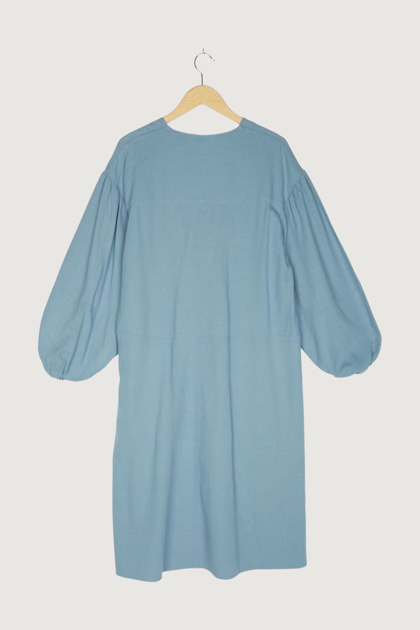 Secondhand Kleid aus Bio-Baumwolle mit Leinen